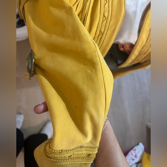 Vintage Leather Fringe Jacket - Picture 8 of 10